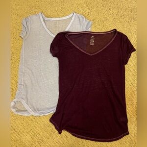aerie real soft tee set